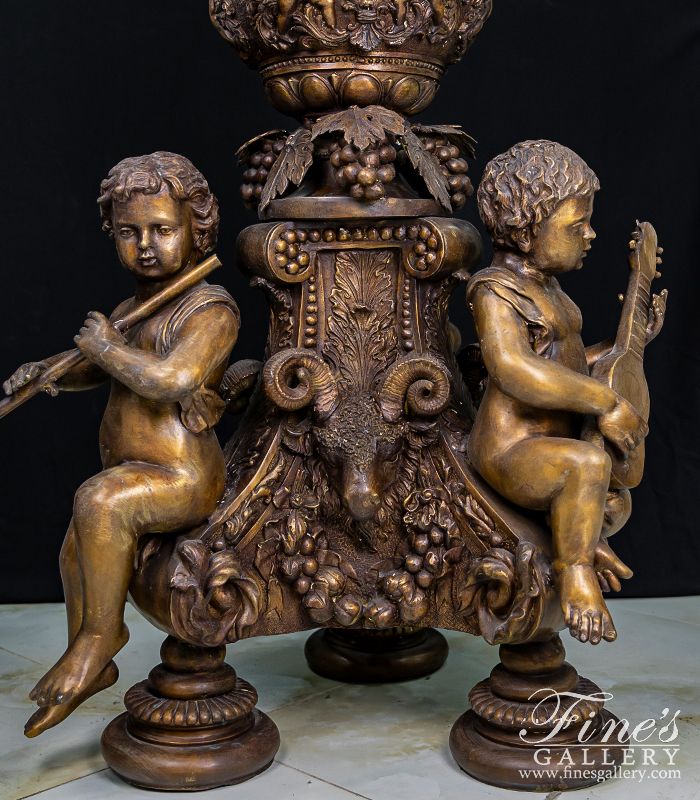 Lighting Lamposts  - Ornate Bronze Lampost - LMP-002